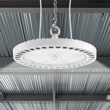 With its shatter-resistant aluminum housing, our UFO High Bays replace outdated HID fixtures with resilient and durable illumination.